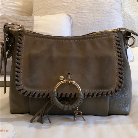 See By Chloe Handbags - See By Chloe tan suede and leather bag